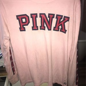 Victoria’s Secret pink shirt